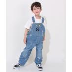 パンツ 親子お揃い ミニオン ペイントデニムサロペットパンツ 9079K キッズ 子供服 男の子 女の子