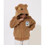 パーカー 親子お揃い ミニオン ボアジップパーカー 9102K キッズ 子供服 男の子 女の子