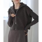 ワンピース ダブルジップニットベスト＋ワンピースセット