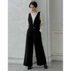 サロペット オーバーオール 「2024-25 WINTER COLLECTION」「MEISM by Re_EDIT」「低身長/高身長サイズ有」2WA