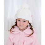 キャップ 帽子 coeur a coeur うさぎモチーフニット帽子 キッズ 子供 女の子