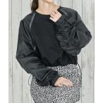 tシャツ 異素材切替ラグラン裏起毛