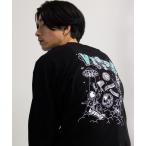 tシャツ VISION STREET WEAR スペースマルチイラスト長袖Tシャツ メンズ