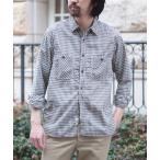 シャツ 「OMNIGOD mens / オムニゴッド」 オリジナルギンガムチェック シャンブレーワークシャツIII メンズ