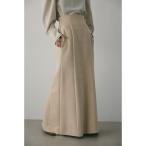 スカート フェイクスウェードマキシスカート