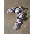 サンダル グルカスクエアヒールサンダル レディース