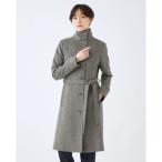  тренчкот пальто [ кашемир . шерсть ] воротник-стойка bell tedo пальто женский 