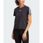 ショッピングadidas tシャツ tシャツ Tシャツ レディース AEROREADY トレイン エッセンシャルズ スリーストライプス 半袖Tシャツ / アディダス adidas