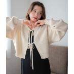 カーディガン WEGO/リボン2WAYカーデ レディース