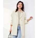 トレンチコート コート トロトレンチミドル丈 コート レディース