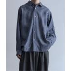 メンズ シャツ ブラウス Stripe hard workers shirts/ストライプハードワーカーズシャツ