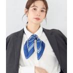 スカーフ バンダナ リング付き　ペイズリー柄 スクエアスカーフ レディース