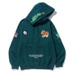 メンズ パーカー TIGER EMBROIDERY HOODED SWEATSHIRT