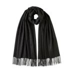 マフラー ストール 「Johnstons」CASHMERE SCARF カシミヤ100% 190x35 レディース