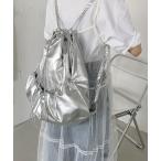 デイバック リュック メタリックドロストナップザック/リュック レディース メンズ