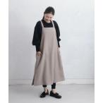 エプロン COCOWALK_ギャザーバッククロスエプロン