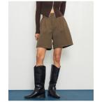 パンツ ツータックバミューダパン