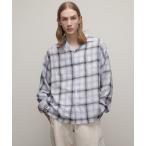 ショッピングschott シャツ Schott/ショット/OMBRE CHECK LS SHIRT/オンブレチェック ロングスリーブ シャツ メンズ レディース