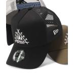 帽子 キャップ メンズ ニューエラアウトドア メッシュキャップ 9FORTYA-Frame オリジナルロゴ