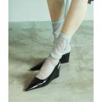 パンプス 2way Pointed Wedge Pumps/2WAYポインテッドウェッジパンプス