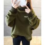 トレーナー スウェット 裏起毛 ロゴトレーナー レディース 韓国 レディース