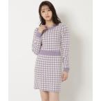 スカート 千鳥シャギースカート