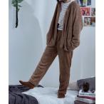 パジャマ ルームウェア ボア セットアップ ルームウェア 部屋着 ユニセックス もこもこ レディース
