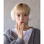 耳当て イヤーマフ 「 BARELY BLUE / ベアリーブルー 」 ふわふわ ファー イヤーマフ / イヤーマフラー レディース