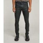ジーンズ REVEND FWD SKINNY JEANS/ストレッチスキニージーンズ/レザーライクコーティング加工 メンズ