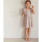 水着 肩フリルワンピーススイムウェア キッズ 子供 女の子