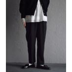 スラックス パンツ サキソニー テーパードパンツ レディース