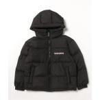 ダウン アウター 23 KD PADDED HOODED/DCキッズバックプリントオーバーサイズエコダウンジャケット キッズ 子供服 男の子 女の子