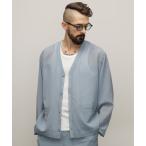 カーディガン Schott/ショット/SLUB CHIFFON CARDIGAN/スラブシフォン カーディガン メンズ レディース