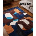 ラグ ラグマット PICFAIR RUG 200x200　ピクフェアラグ