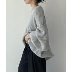 ニット セーター perfect silhouette super over knit / パーフェクトシルエットスーパーオーバーニット レディース