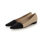 パンプス 「EVOL」ハートモチーフニットフラットパンプス IW5338