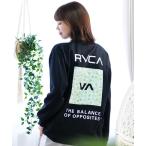 tシャツ RVCA/ルーカ ロンT 長袖 バックプリント オーバーサイズ BE043-050 レディース