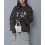 ショッピングforever21 ニット セーター 「2023AW」ロゴジャガードニット レディース