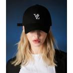 ショッピングモノグラム 帽子 キャップ レディース 「VARZAR/バザール」3D Monogram logo over fit ball cap/3Dモノグラムロゴオーバー