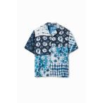 シャツ タイダイ しなやかリゾートシャツ メンズ