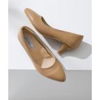 パンプス 「本革」「NICAL」ミドルヒールプレーンパンプス/34315