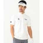 ポロシャツ 「MEN」BEAMS GOLF PURPLE LABEL / スフィダンテ ベア鹿の子 ボタンダウンポロシャツ メンズ