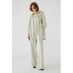 ショッピングAll オールインワン Satin slacks all in one サテンスラックスオールインワン レディース