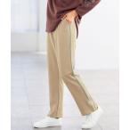 ショッピングベルーナ パンツ 「Ｅ／Ａ」配色ジャージパンツ股下６５cm レディース