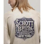 ショッピングschott スウェット メンズ 「直営限定」Schott/ショット/FADE CREW SWEAT IRON PLATE/フェードクルー アイアンプレート