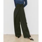 ショッピングデザイン パンツ スラックス レディース design wrap slacks pants / デザインラップスラックスパンツ