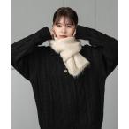 マフラー ストール fluffy compact muffler / フラッフィーコンパクトマフラー レディース