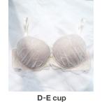 ブラジャー きれいに盛れるワイヤレスブラBRAGENIC+ 盛り胸・谷間タイプ ノンワイヤーブラ D-Ecup