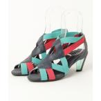 「UNITED NUDE」 ヒールサンダル - ネイビー レディース