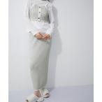 ショッピングラメ スカート ラメパターンニットスカート